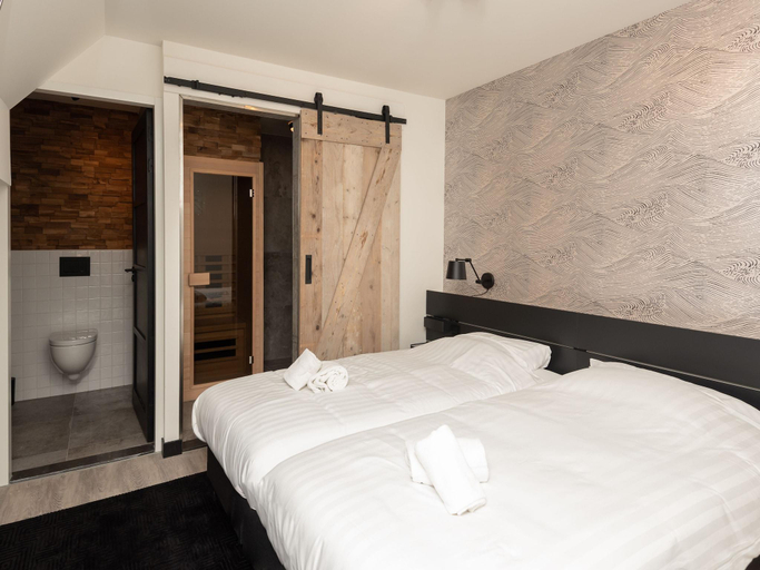 Bedroom 2, Studio in Domburg near Beach and Nature Reserve, Schouwen-Duiveland