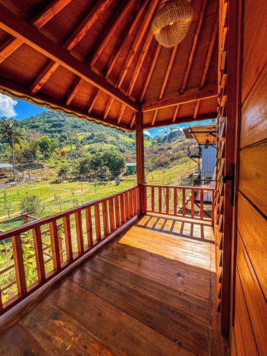 Balcony view, Mawun Valley Farm, Lombok