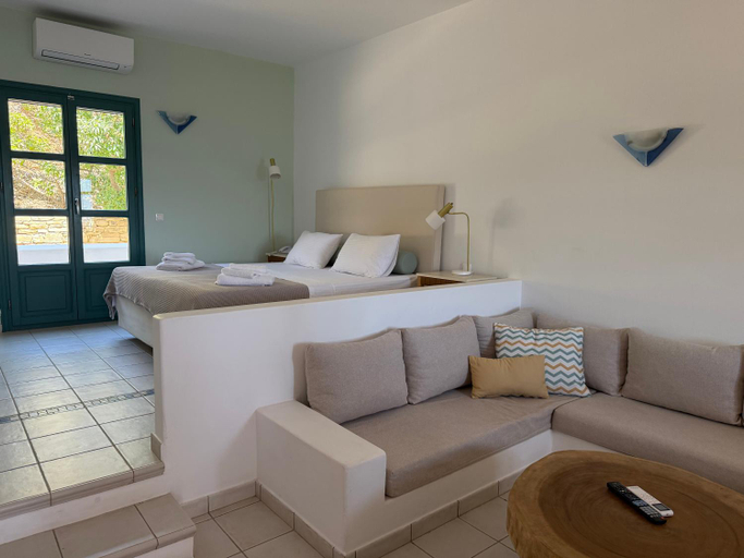 Bedroom 2, Lipsi Blue Hotel, South Aegean