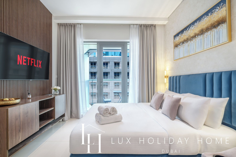 Bedroom 3, LUX The Seven Res Palm Studio, Dubai