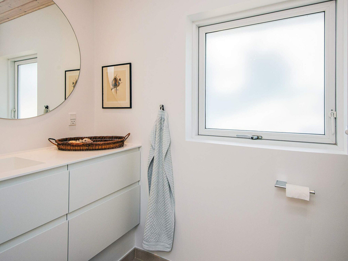 Bathroom, 4 Star Holiday Home in Blokhus, Jammerbugt