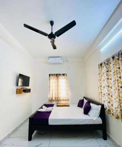 Bedroom, Hisham Residency, Ernakulam
