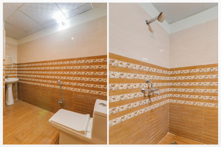 Bathroom, Hotel O Manglam Hotel, Lucknow