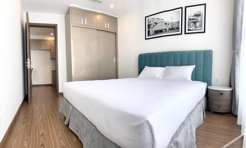 Bedroom 3, Aspaces Serviced Apartments - Vinhomes West Point, Từ Liêm