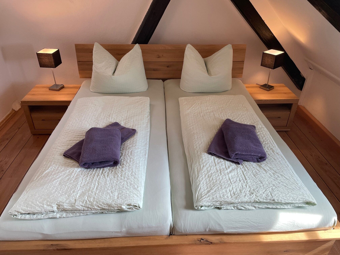 Bedroom 4, Pension Zur Schloßwache, Nordsachsen