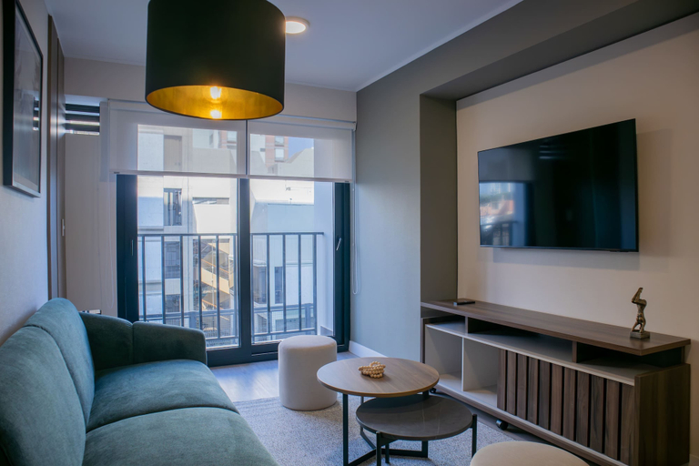 Room 5, w Gorgeous 1BR w Terrace in Miraflores, Lima