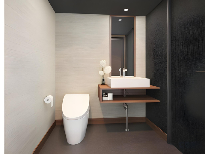 Bathroom 5, PROSTYLE Ryokan Yokohama Bashamichi, Yokohama