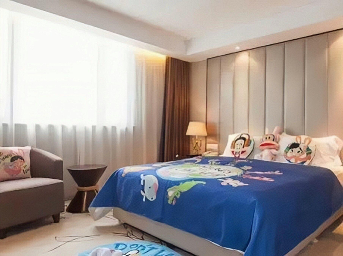 Bedroom 2, Jinjiang Metropolo Shanghai Minhang, Shanghai