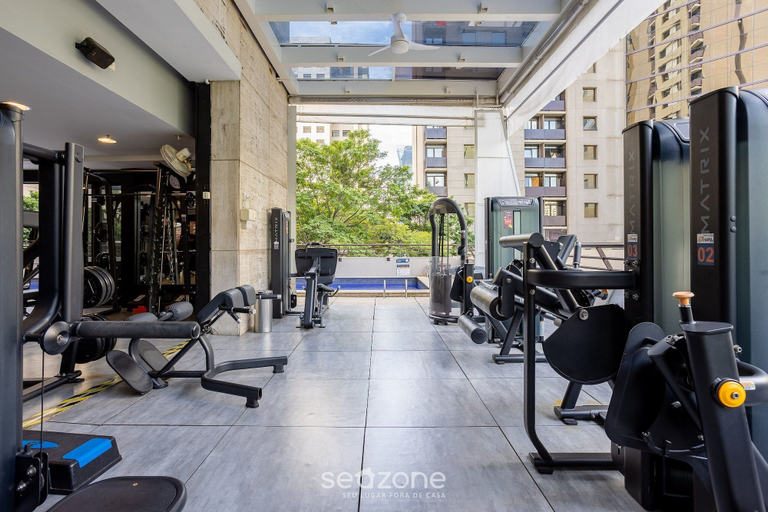 Fitness facility, Cozy Apartment in Itaim Bibi Spz0610, São Paulo