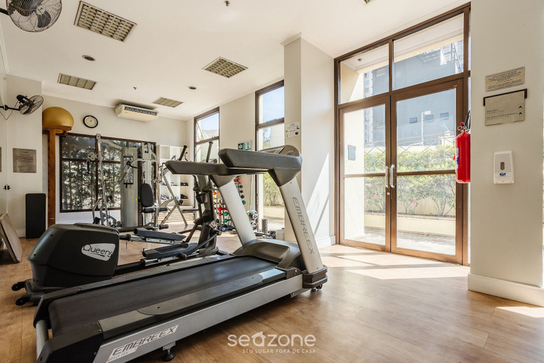 Fitness facility 3, Elegant Apt, Near Ibirapuera - Qsa1405, São Paulo
