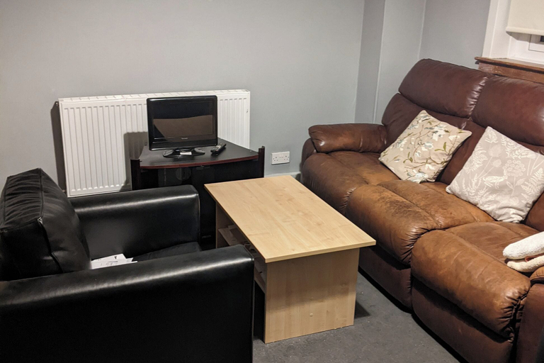 Living area 4, Birch Cabin Retreat in Girvan, South Ayrshire