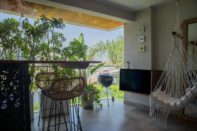 Room 3, w Atonishing 1BR With Terrace in Barranco, Lima