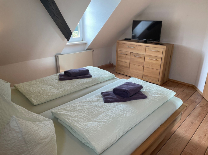 Bedroom 5, Pension Zur Schloßwache, Nordsachsen