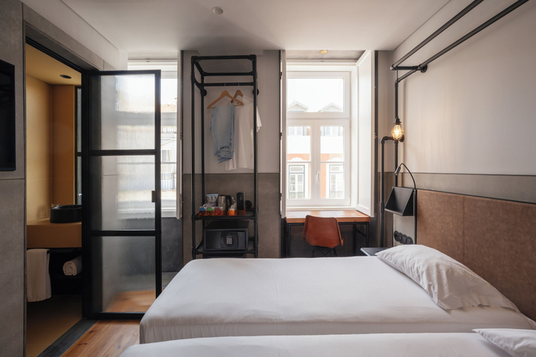Bedroom 3, Inspira Santos Boutique Hotel, Lisbon