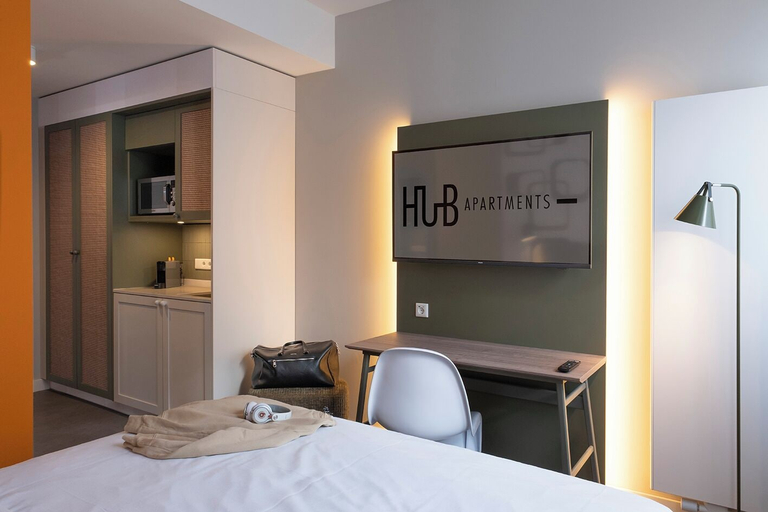 Room 3, HUB Apartments – St. Georg, Hamburg