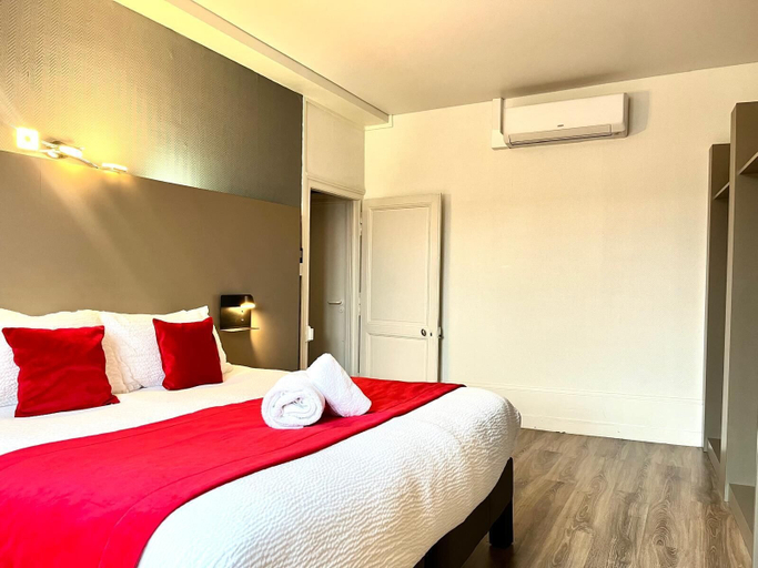 Bedroom 3, Logis Hôtel et Spa Le Renard, Marne