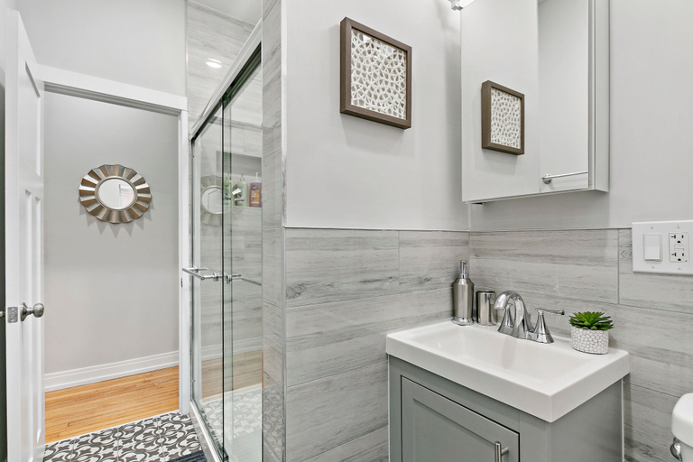 Bathroom 4, Stylish Studio - Barry S1, Cook