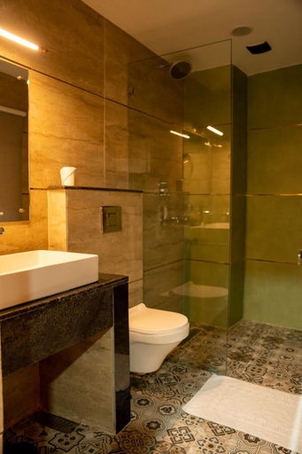 Bathroom 4, Hotel G Ramayana, Bagmati