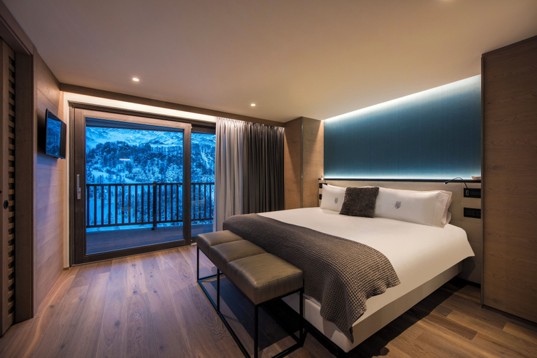 Bedroom 3, Hotel Principe delle Nevi, Aosta