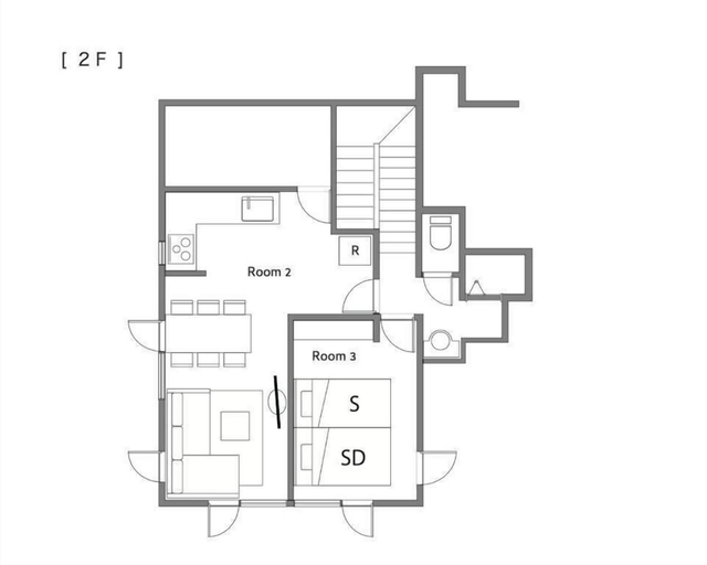 Room 3, VILLA LOUISA, Furano