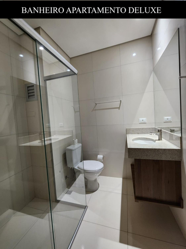 Bathroom 2, HOTEL CAMPO GRANDE, Campo Grande