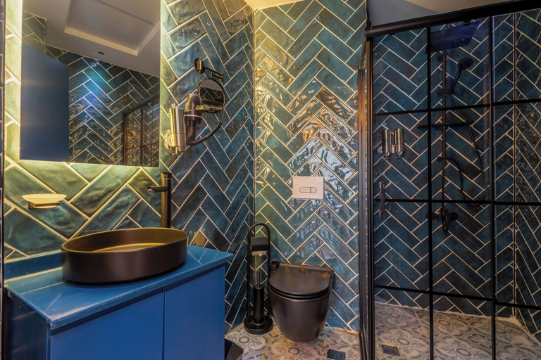 Bathroom 5, Lidar Hotel Business Class, Merkez