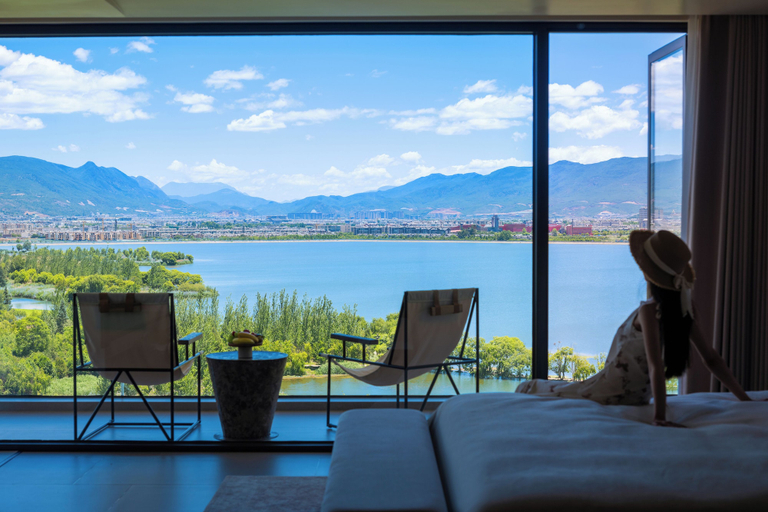 View from room 3, Xiangwang SOOOAN Luxury Resort Hotel, Lijiang