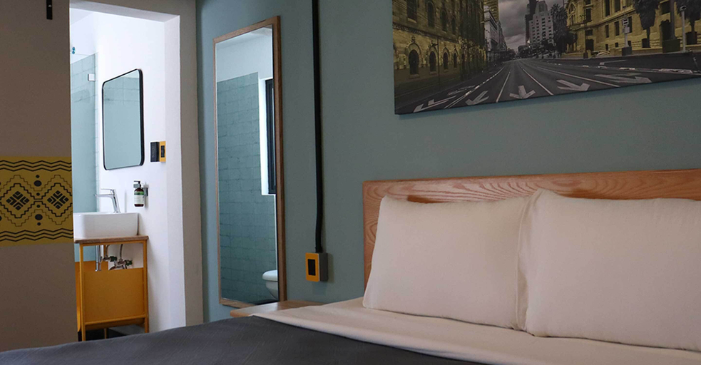 Bedroom 2, Hotel Escala Colonia Roma, Mexico City