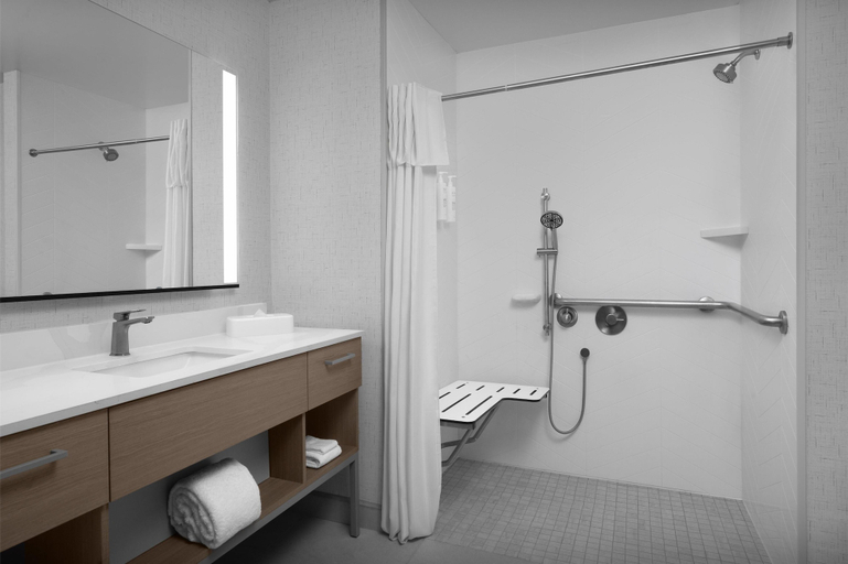 Bathroom 4, Homewood Suites by Hilton Princeton, Middlesex