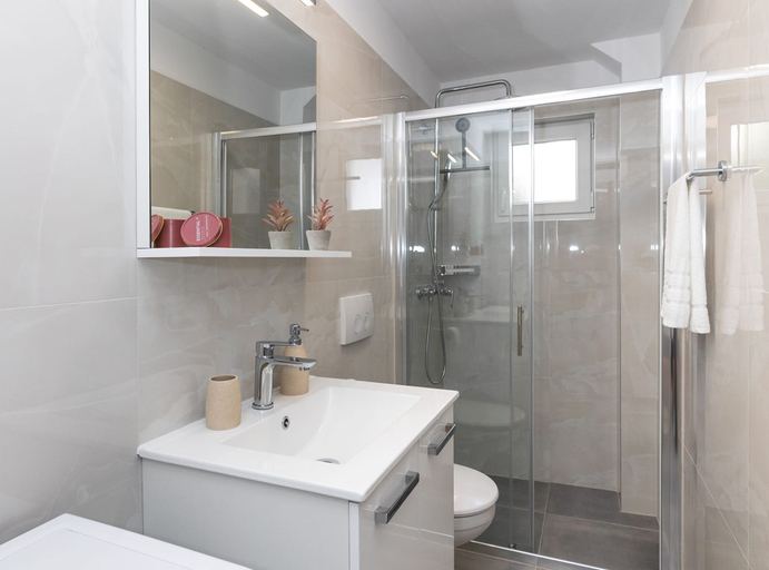 Bathroom 4, Apartment Kurte, Nerežišća