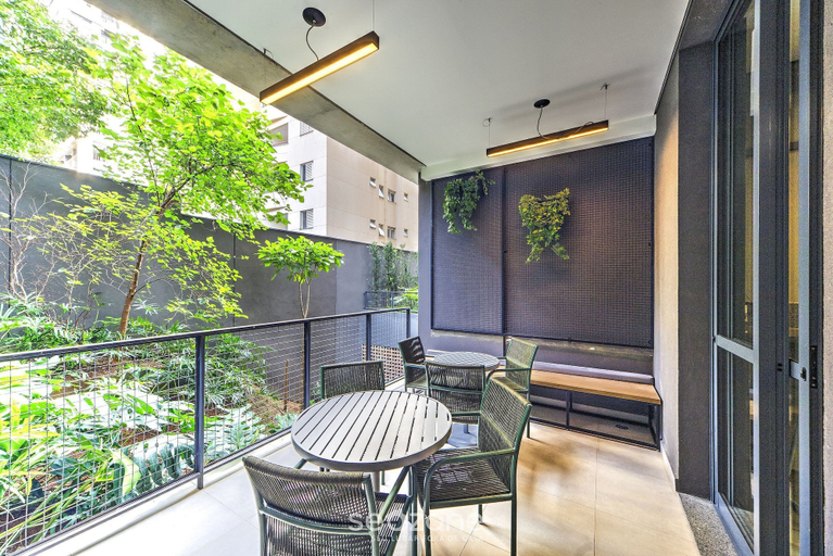 Outdoor dining 3, Studio With Balcony 100m From Puc-pompeia Puq0208, São Paulo