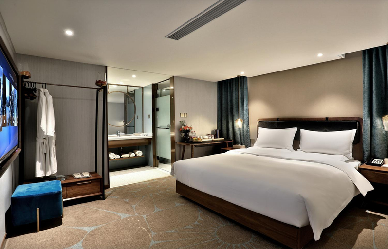 Bedroom 4, Hangzhou Yabo Hotel (Wulin Square Jianguo North Road Subway Station), Hangzhou