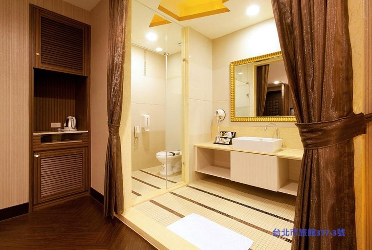 Bathroom 2, 探索汽車旅館 延平館 台北市旅館377-3號, Taipei City