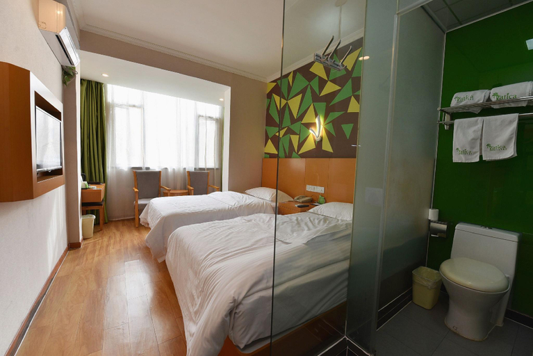 Bedroom 2, Vatica Hefei Lujiang Road Hotel, Hefei