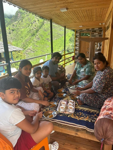 Breakfast meal, Viraaj Homestay, Uttarkashi