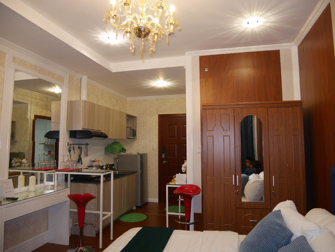 Bedroom 3, Trillium Residences in Ayala with Wifi & Netflix, Cebu City
