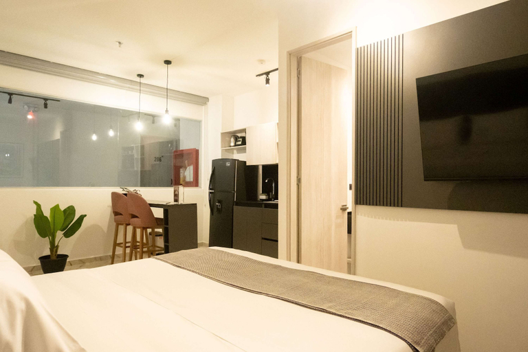 Room 2, w Homely 1BR w AC Near Ciudad Amurallada, Cartagena de Indias