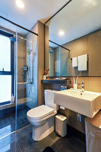Bathroom 2, Genius KL - Bloomsvale Residence SkyPool, Kuala Lumpur