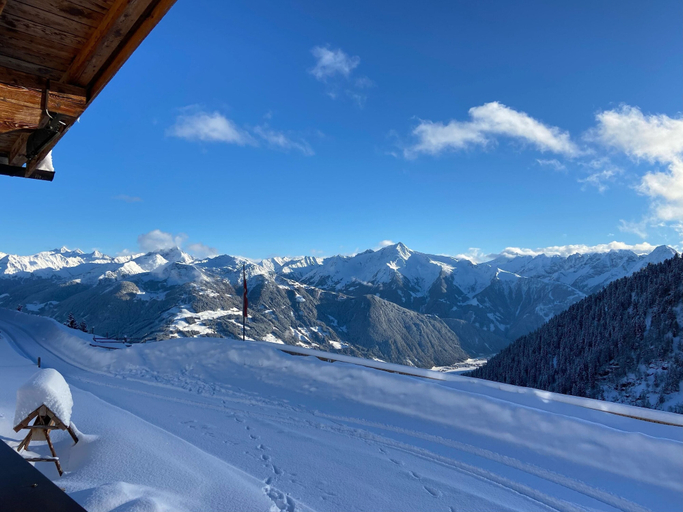 View from property 4, New Holiday Home on the Alm With Terrace and Balcony, Schwaz