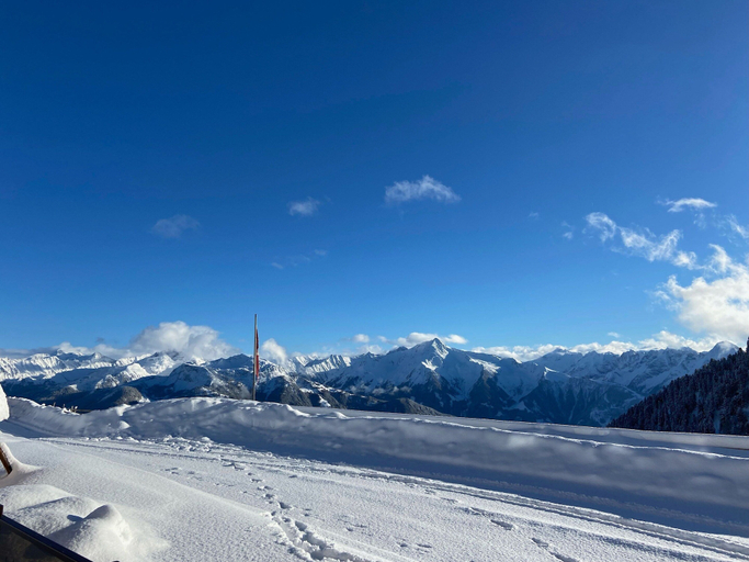 View from property 5, New Holiday Home on the Alm With Terrace and Balcony, Schwaz