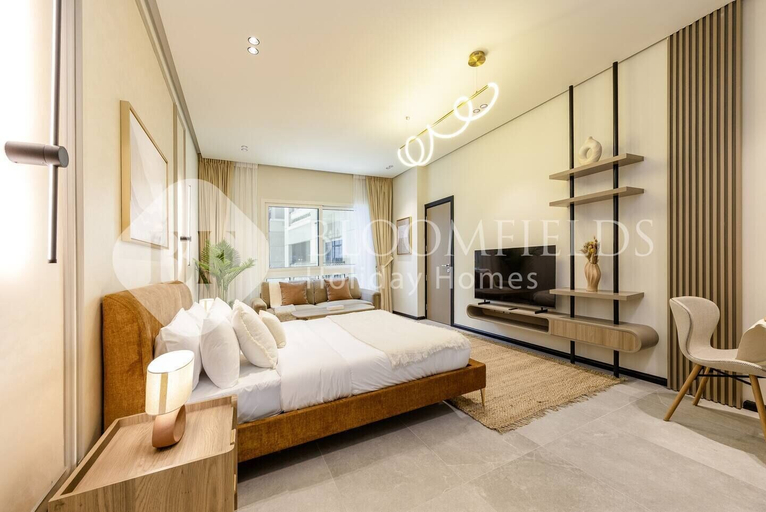 Bedroom 3, Bloomfields Stylish Stu Burj View Arjan, Dubai