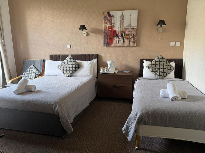 Bedroom, Sofia Rooms, Edinburgh