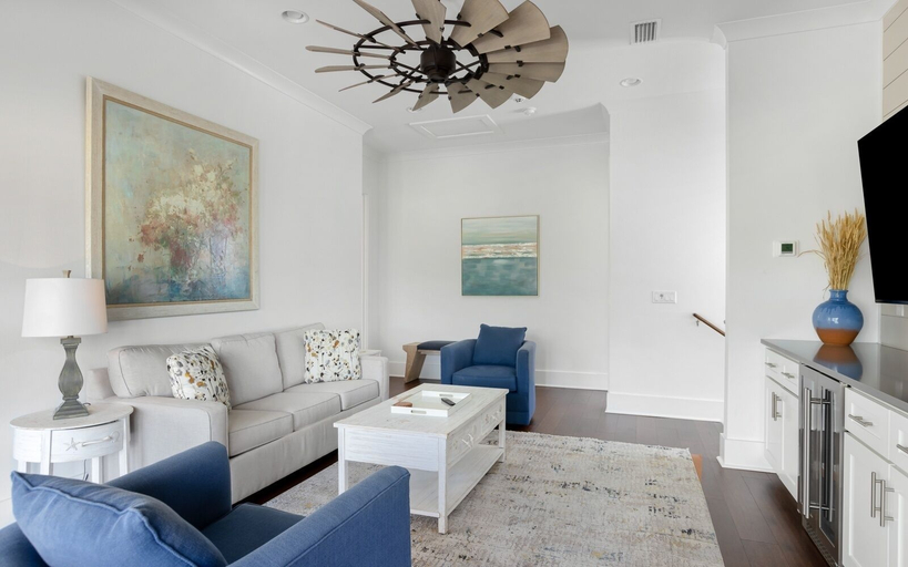 Living area 4, 5BR Getaway w/ Private Pool, Golf Cart, 4 Bikes & 30A Convenience!, Walton