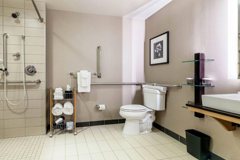 Bathroom 5, Cambria Hotel Pittsburgh - Downtown, Allegheny