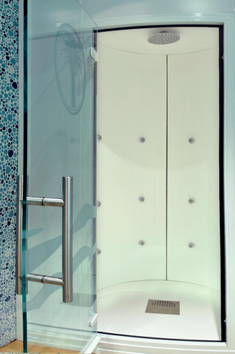 Bathroom 5, Hotel GHT Oasis Tossa & Spa, Girona