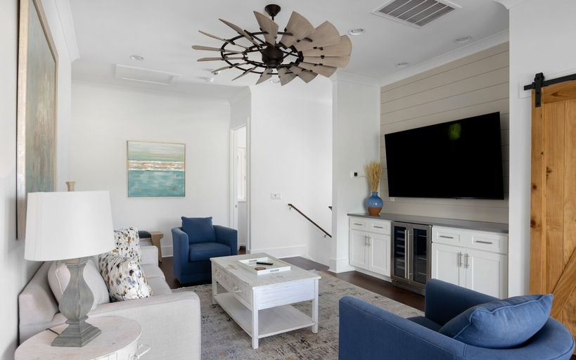 Living area 3, 5BR Getaway w/ Private Pool, Golf Cart, 4 Bikes & 30A Convenience!, Walton