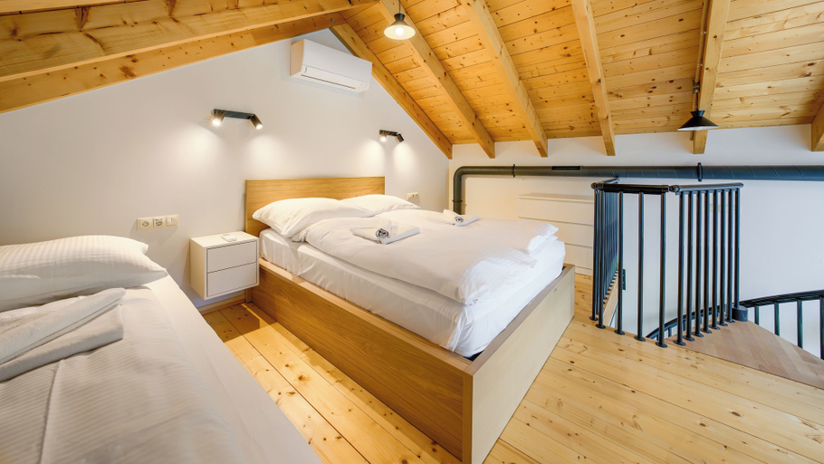 Bedroom 2, Inteligentne Rubinowe Domy Sun & Snow, Kołobrzeg