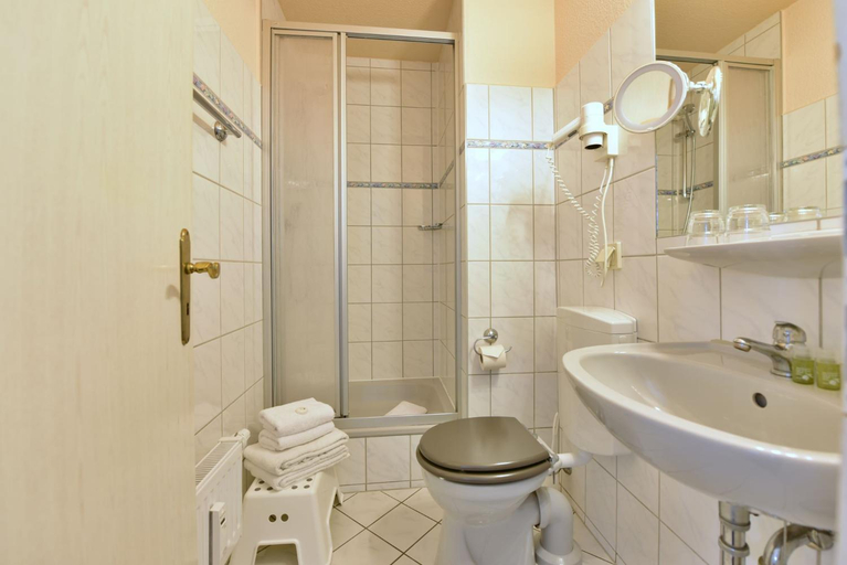 Bathroom, Hotel Meereseck, Vorpommern-Greifswald