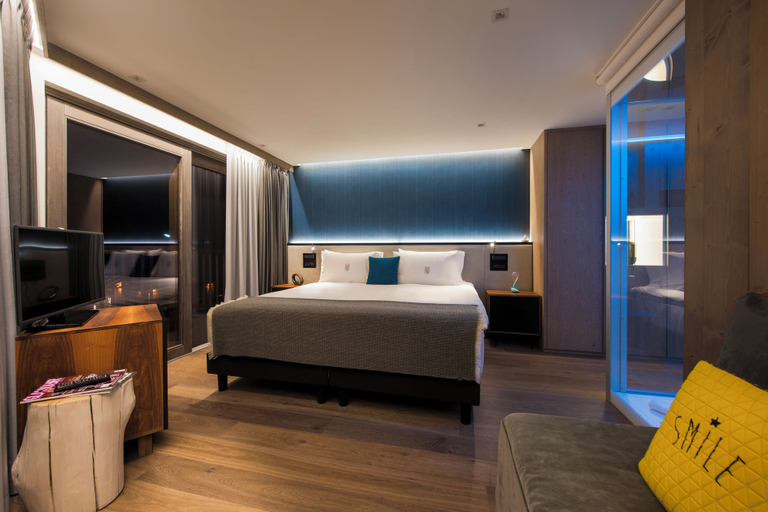 Bedroom 3, Hotel Principe delle Nevi, Aosta