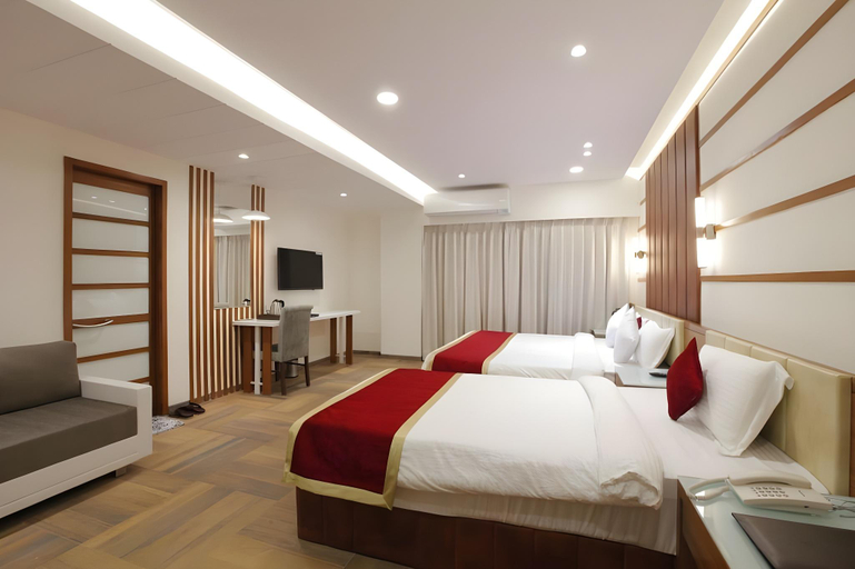 Bedroom 3, Hotel The Lotus Park, Ahmadabad